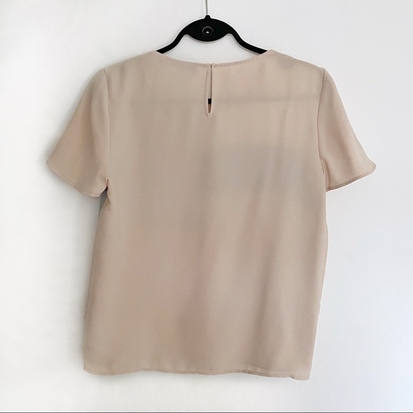 Muted Colour Block T-shirt Blouse - Picture 4 of 4